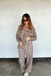 PREORDER: Floral & Cheetah Easy Does it Pullover
