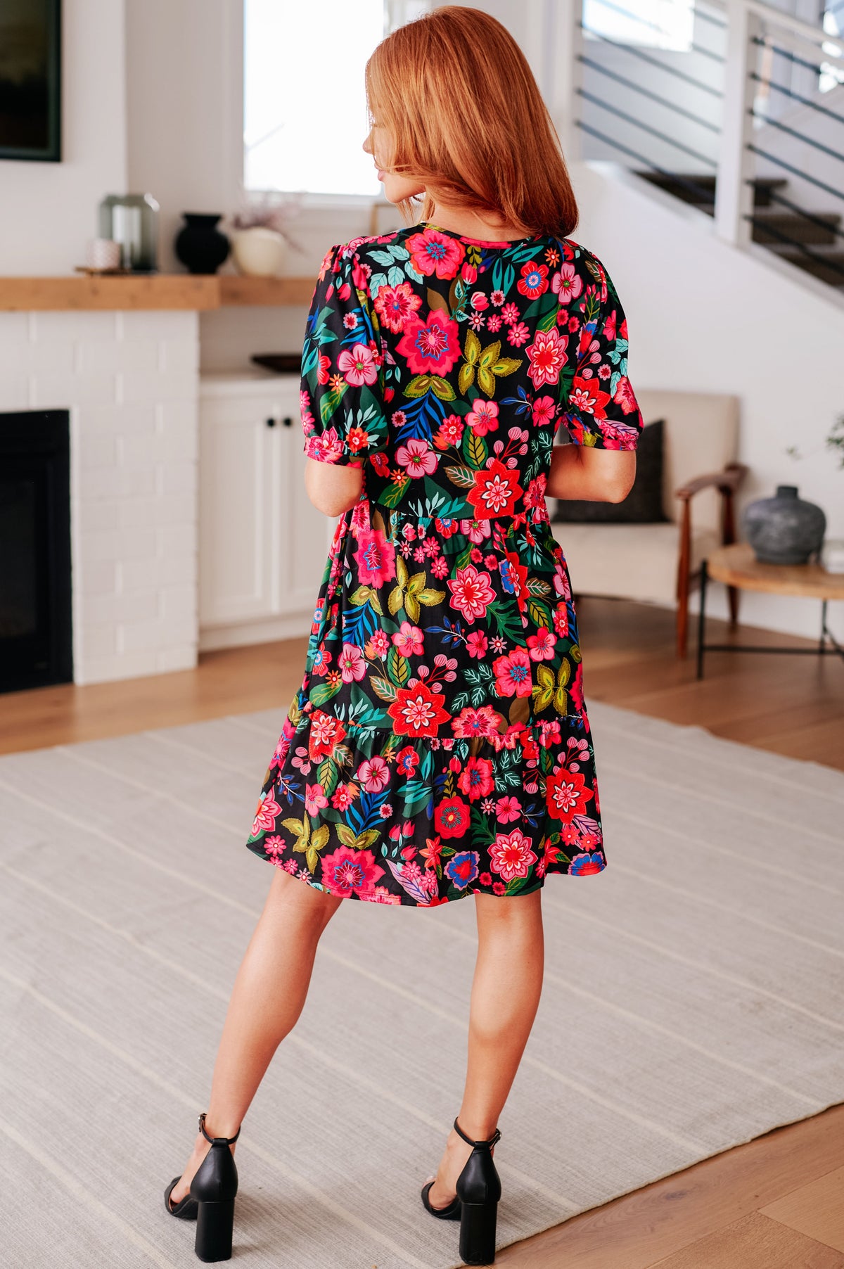 Be Someone Floral Dress - Mack and Mav Boutique 