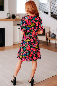 Be Someone Floral Dress - Mack and Mav Boutique 