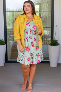 Can't Fight the Feeling Floral Dress - Mack and Mav Boutique 