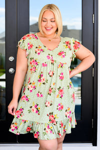 Can't Fight the Feeling Floral Dress - Mack and Mav Boutique 