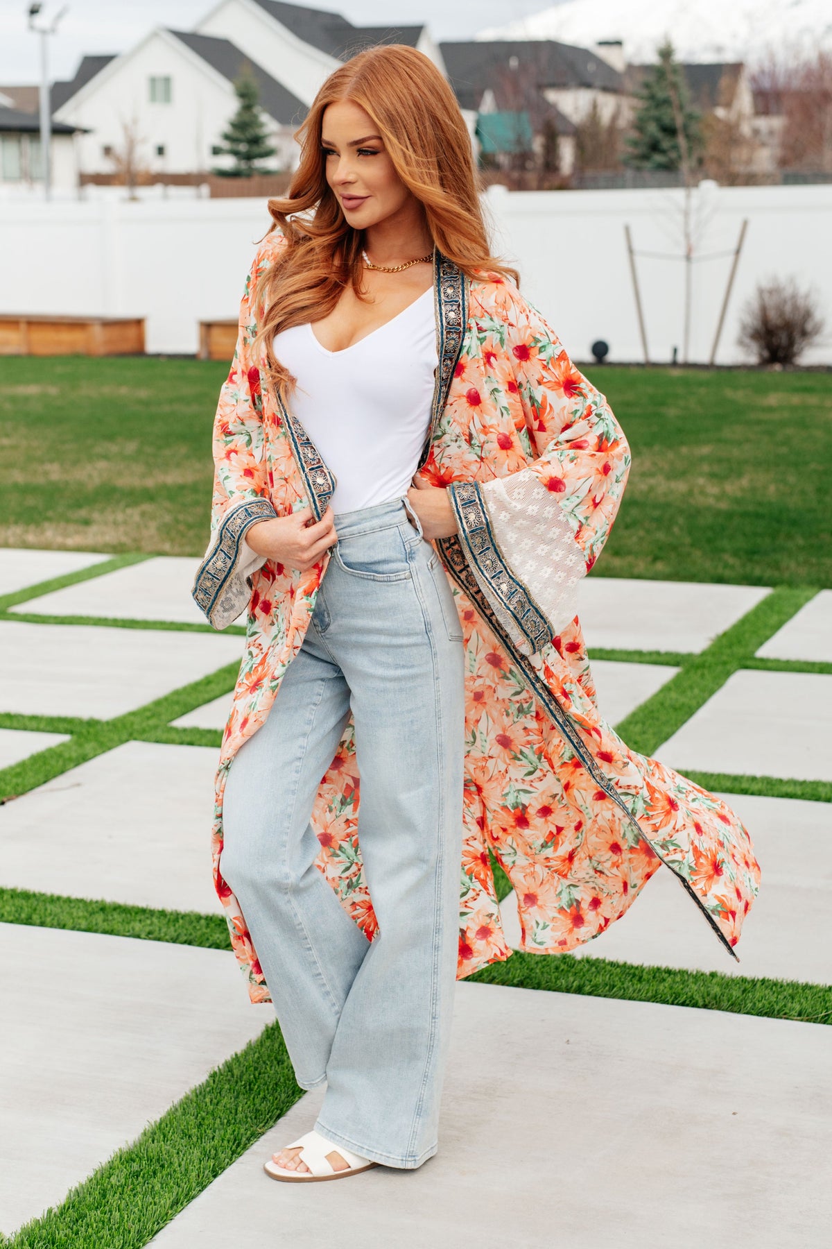 Festival of Feelings Duster Kimono - Mack and Mav Boutique 