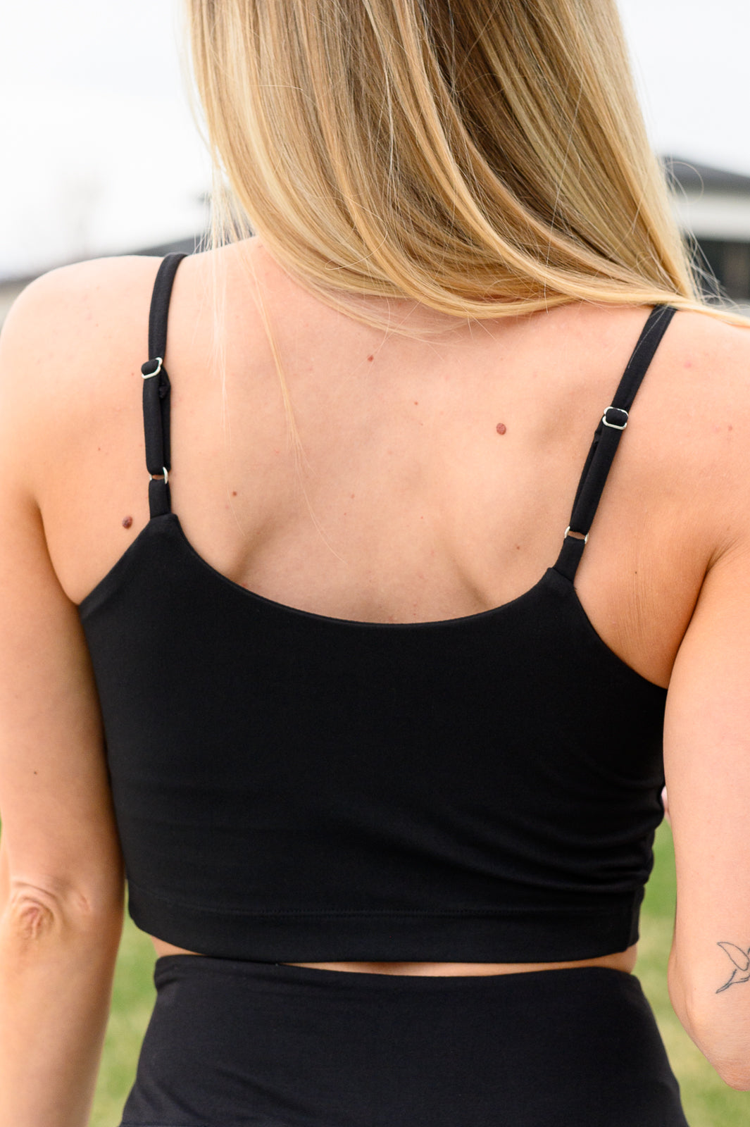 Hot Yoga Tank in Black - Mack and Mav Boutique 