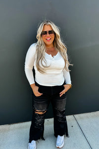 PREORDER: Fall Brooklyn Snap Henley Top