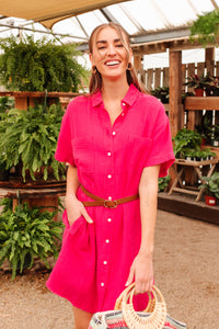 Lively Spirit Button Up - Mack and Mav Boutique 