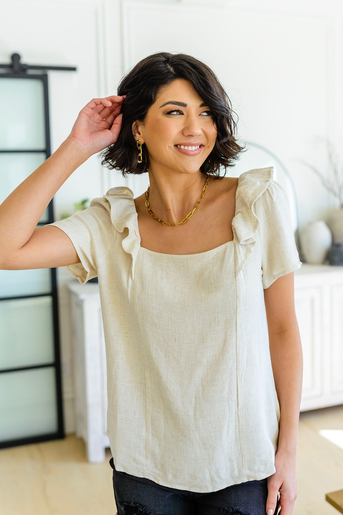 Old Town Moments Top - Mack and Mav Boutique 