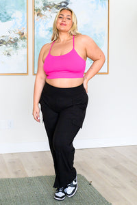 Pump Up the Jam Tank in Sonic Pink - Mack and Mav Boutique 