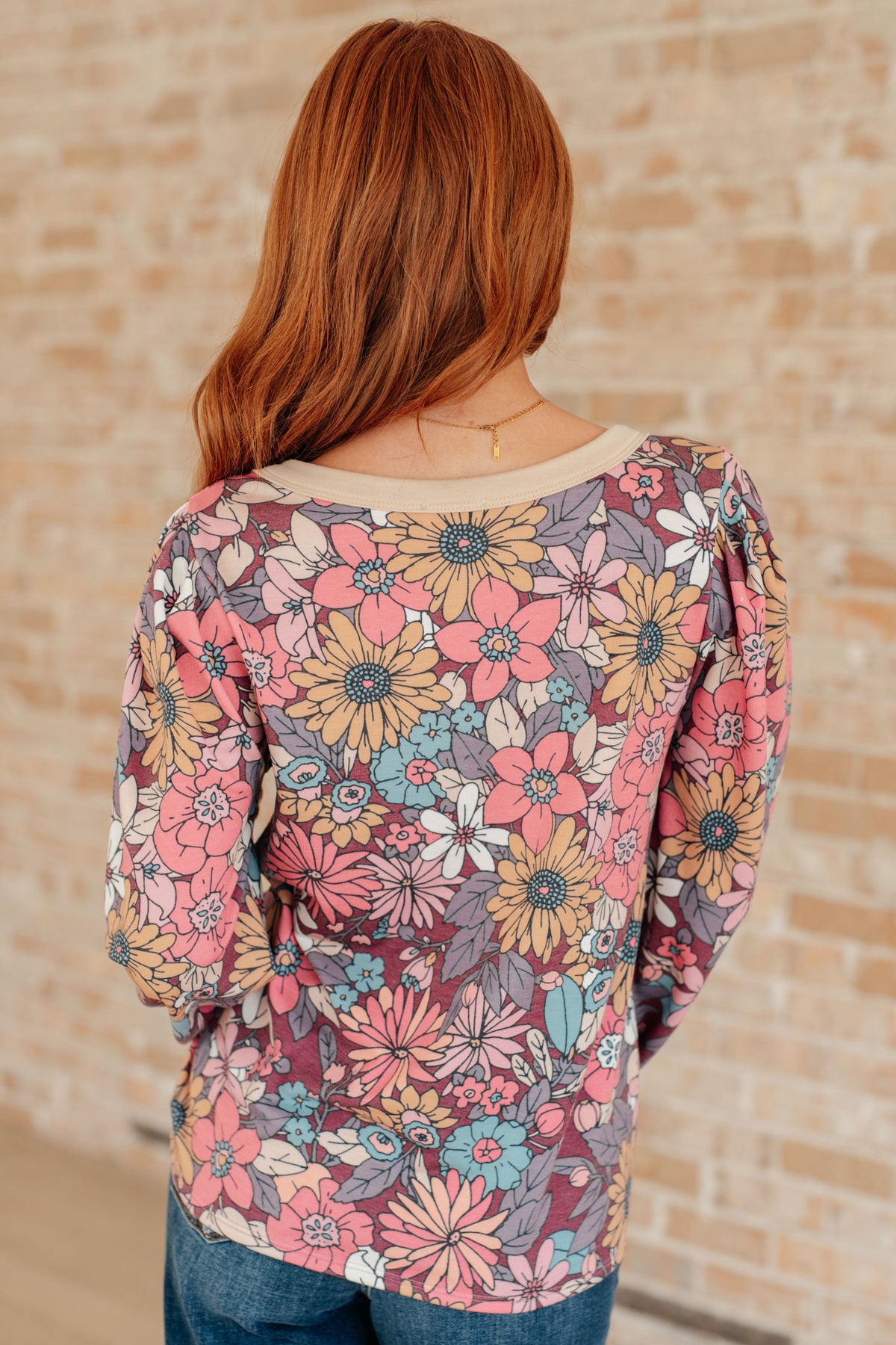 A Florists Dream Long Sleeve Pullover - Mack and Mav Boutique 