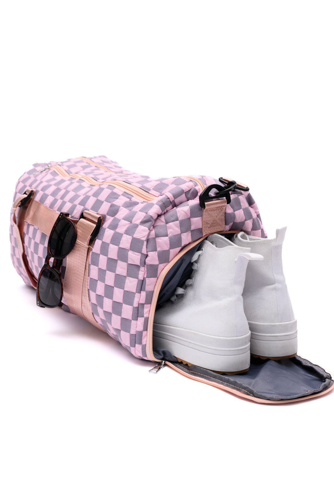 Elevate Travel Duffel in Pink - Mack and Mav Boutique 