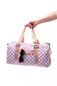 Elevate Travel Duffel in Pink - Mack and Mav Boutique 