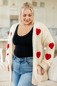 Heart Eyes Cardigan - Mack and Mav Boutique 
