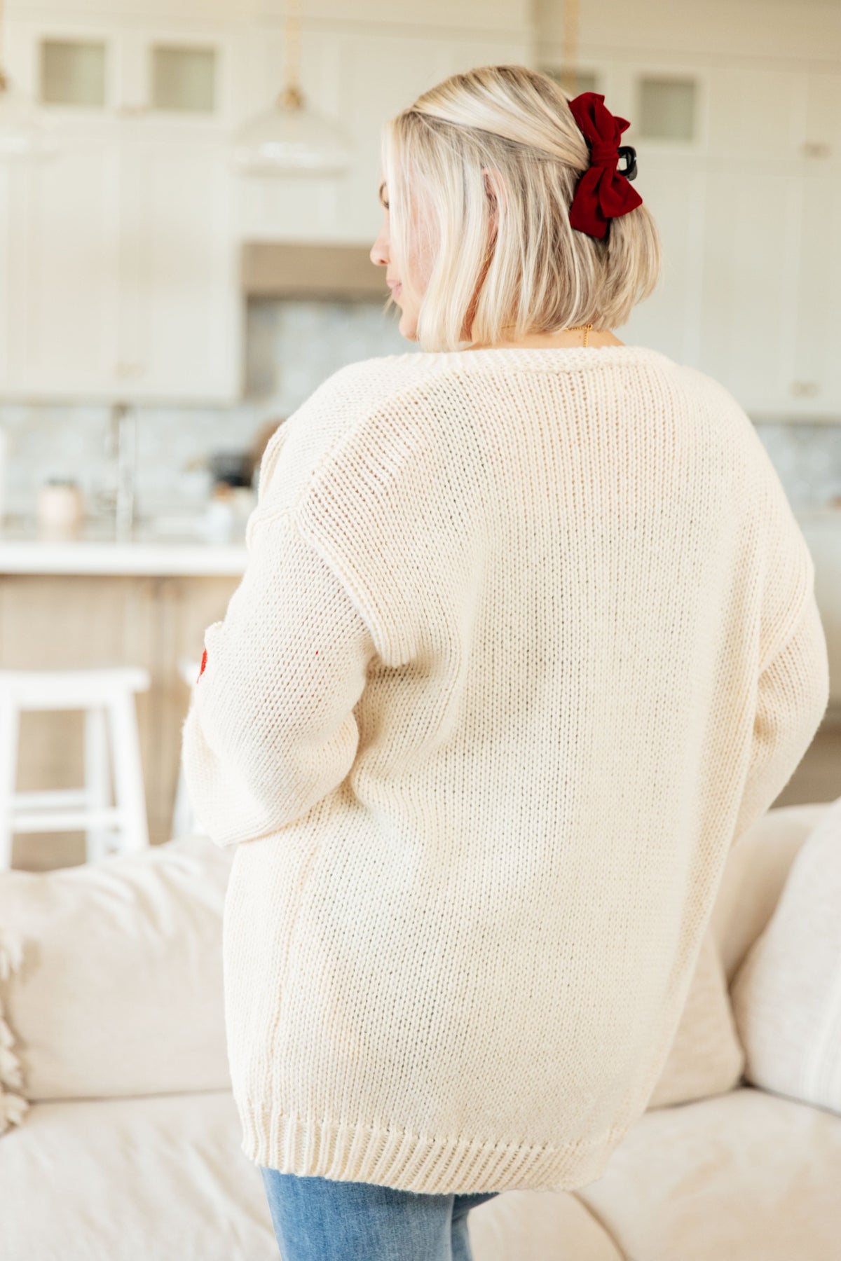 Heart Eyes Cardigan - Mack and Mav Boutique 