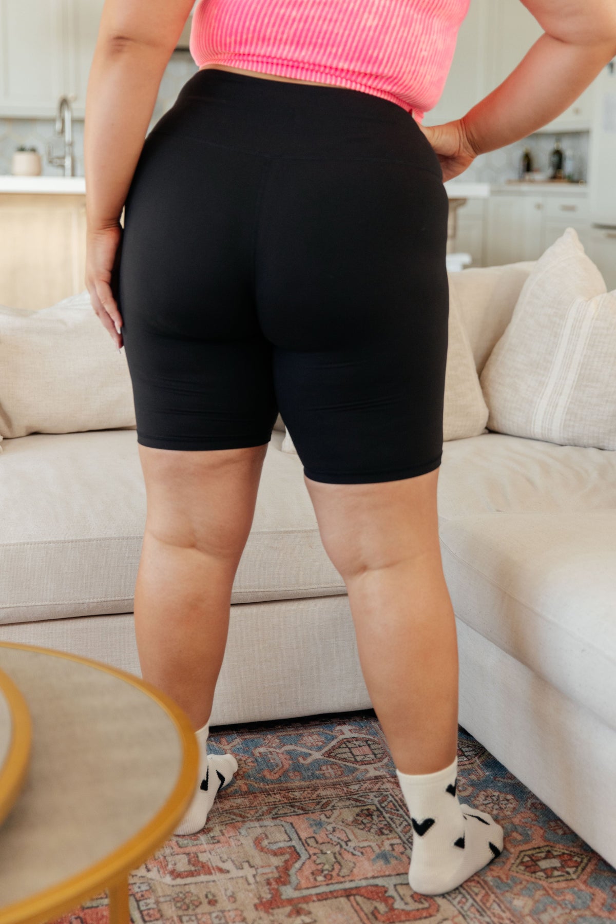 Swift Strides Biker Shorts - Mack and Mav Boutique 