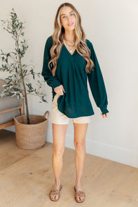 This is Your Song Balloon Sleeve Top - Mack and Mav Boutique 